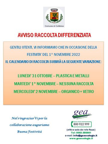 Gea srl Comune di Colfelice